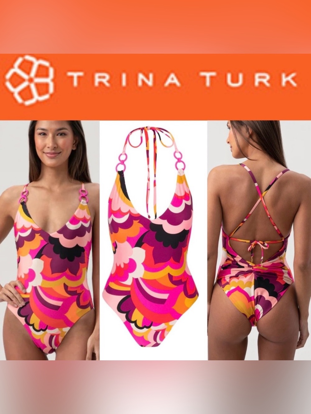 Trina Turk Fan Faire Swimsuit